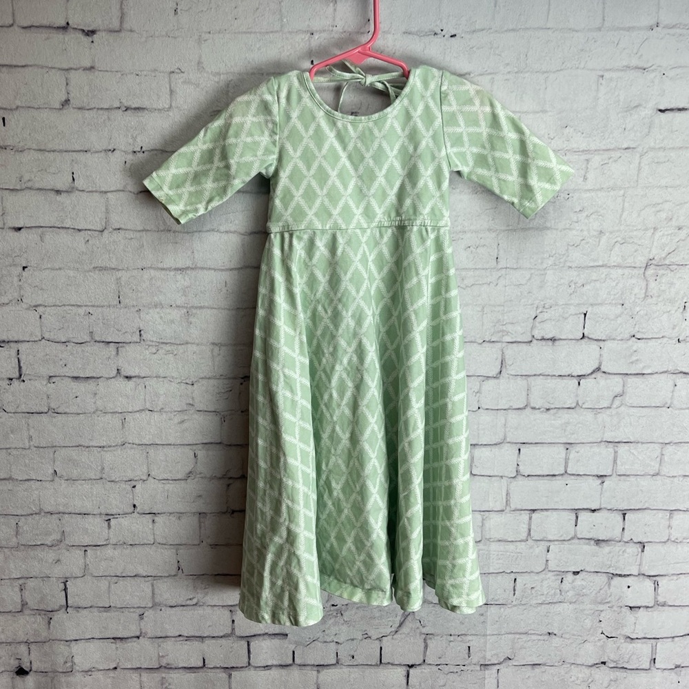Omi Jo Well Dressed wolf WDW size 24 months pine diamond silt green maxi dress